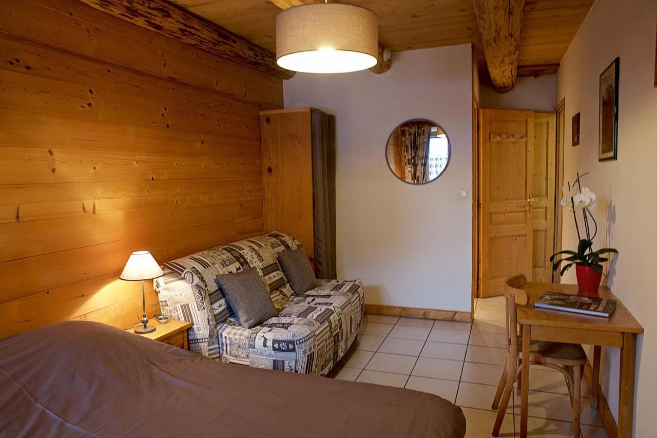 Bed and Breakfast La Ferme Du Mont-Blanc Combloux Exterior foto