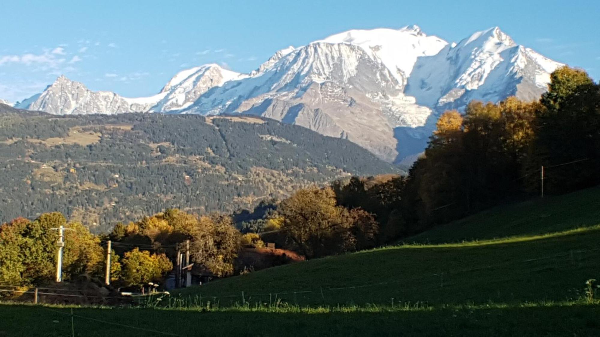 Bed and Breakfast La Ferme Du Mont-Blanc Combloux Exterior foto